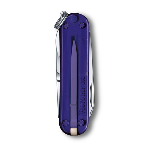 Нож-брелок Victorinox Classic SD Colors, 58 мм, 7 функций, "Persian Indigo" 0.6223.T29G от прозводителя Victorinox
