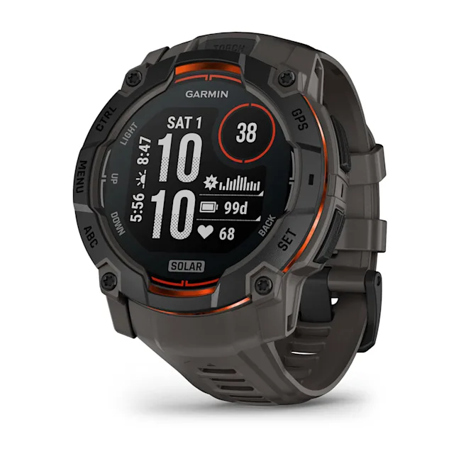 GARMIN Instinct 3 – 50 mm, Solar Black with Charcoal Band 010-02935-00 010-02935-00 от прозводителя Garmin