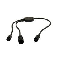 Raymarine Y-Cable (9 pin to 9 & 8 pin) to attach a DownVision (CPT-1xx) Transducer & an Airmar (CP370 Style connector) transducer to AXIOM 7DV A80487 от прозводителя Raymarine