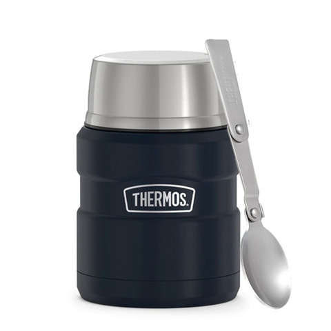 Термос для еды Thermos с ложкой SK3000 MMB (0,47 литра), синий 562876 от прозводителя Thermos