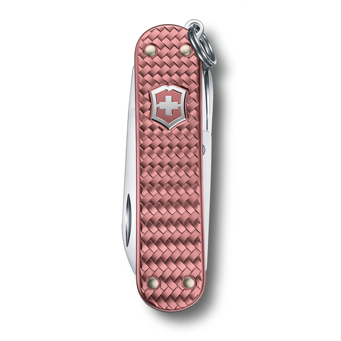 Нож-брелок Victorinox Classic SD Precious Alox, 58 мм, 5 функций, "Gentle Rose" (подар. упаковка) 0.6221.405G от прозводителя Victorinox