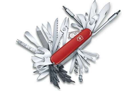 Нож Victorinox SwissChamp XXL, 91 мм, 73 функции, красный 1.6795.XXL от прозводителя Victorinox