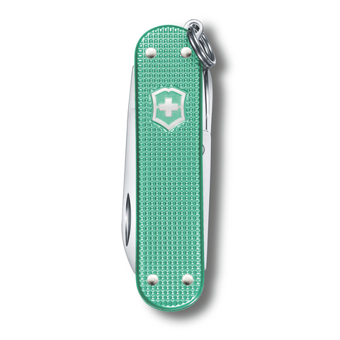 Нож-брелок Victorinox Classic SD Alox Colors, 58 мм, 5 функций, "Minty Mint" 0.6221.221G от прозводителя Victorinox
