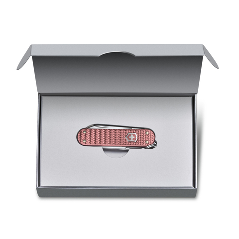 Нож-брелок Victorinox Classic SD Precious Alox, 58 мм, 5 функций, "Gentle Rose" (подар. упаковка) 0.6221.405G от прозводителя Victorinox