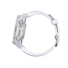Garmin Fenix 8 - 43 мм AMOLED | Silver with Whitestone silicone band