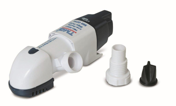 Насос осушительный автоматический 500GPH, 12В, низкопрофильный 30801 от прозводителя TMC