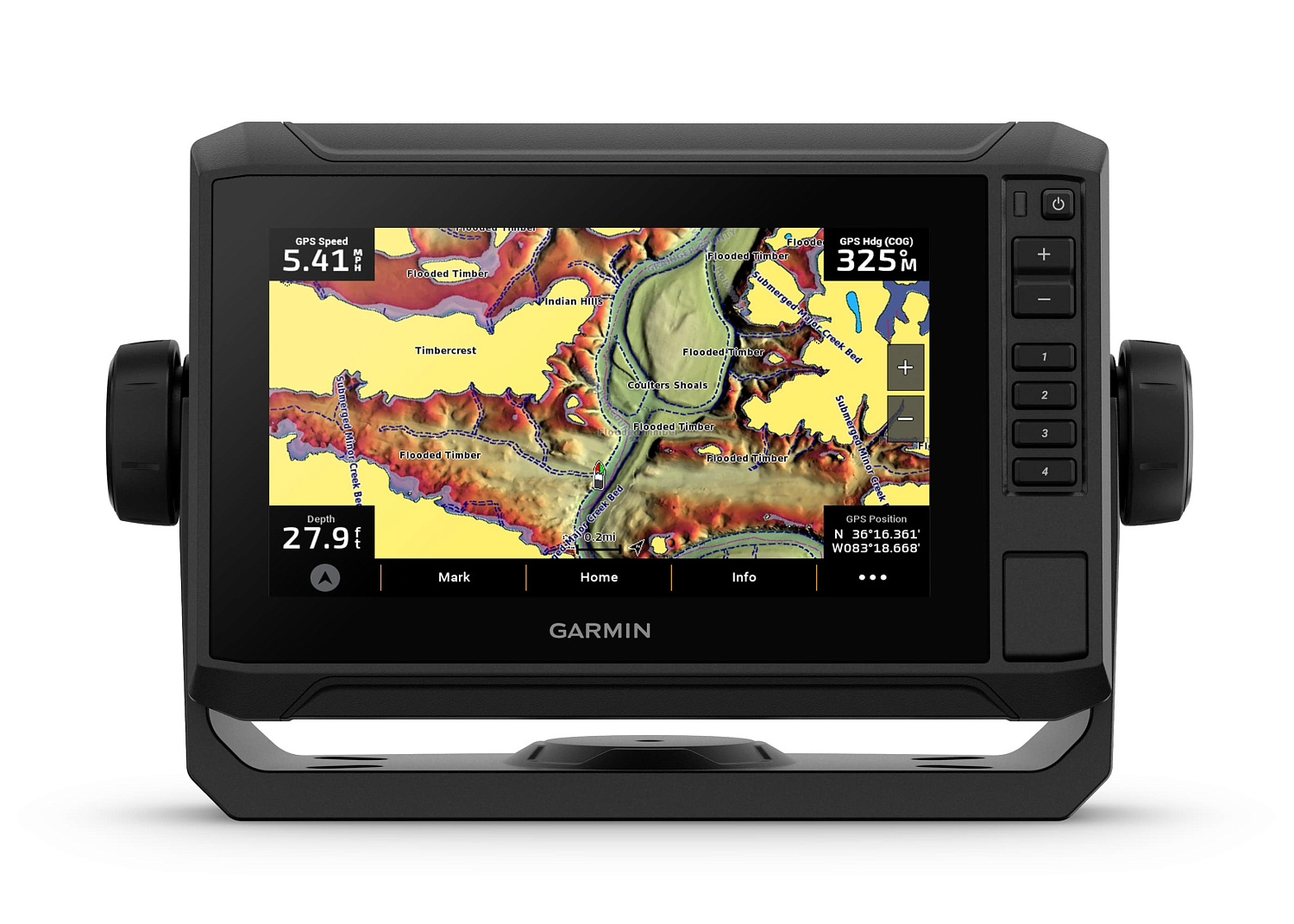 Garmin ECHOMAP UHD2 72sv без датчика