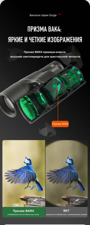 Бинокль Eyeskey Surge - 12x50 EyeS-B147 от прозводителя Eyeskey