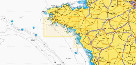 Карты Navionics Small 5G554S2 OLONNE - DOUARNENEZ 5G554S2 от прозводителя Navionics