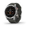 Garmin Epix (Gen 2) - 47 мм Standard | Slate Steel with Black Band