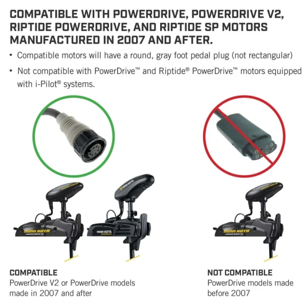 Foot Pedal-Corded - PowerDrive/RT PowerDrive 1866070 от прозводителя Minn Kota