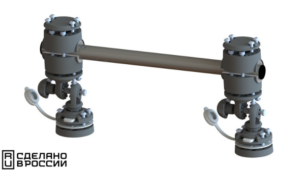 Рейлинг быстросъемный с регулировкой угла наклона 600мм 030220T от прозводителя Техномарин