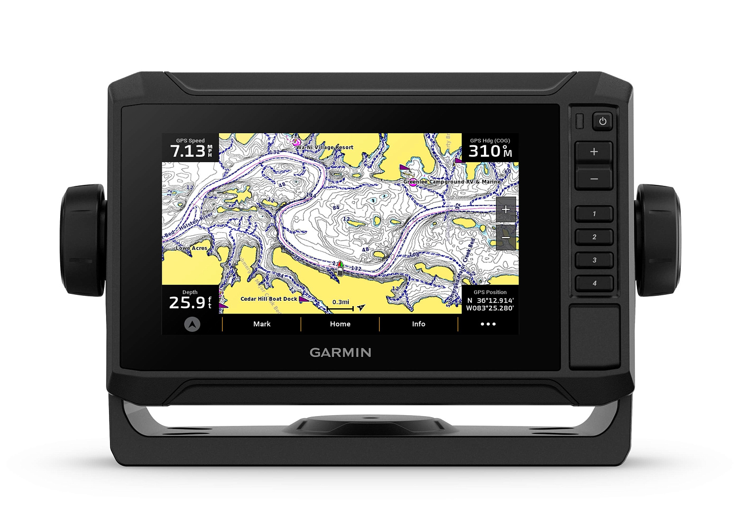 Garmin ECHOMAP UHD2 62sv без датчика