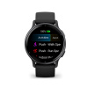 Garmin Vivoactive 5 | Slate aluminium bezel with black case and silicone band