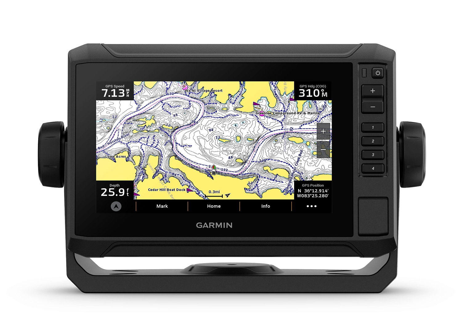 Garmin ECHOMAP UHD2 72sv без датчика