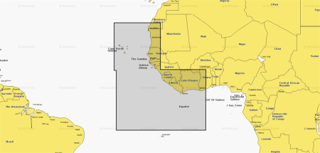 Карты Navionics Small 6G051S NOUADHIBOU-ABIDJAN 6G051S от прозводителя Navionics