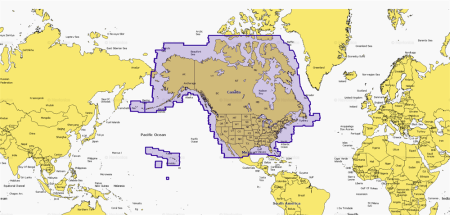 Карта Navionics+ US_CAD США и Канада US_CAD от прозводителя Navionics