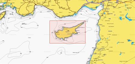 Карты Navionics Small 5G515S2 CYPRUS 5G515S2 от прозводителя Navionics
