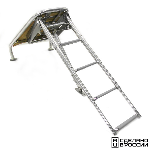 Платформа носовая с трапом 4 ступени серые 040246GT от прозводителя Техномарин