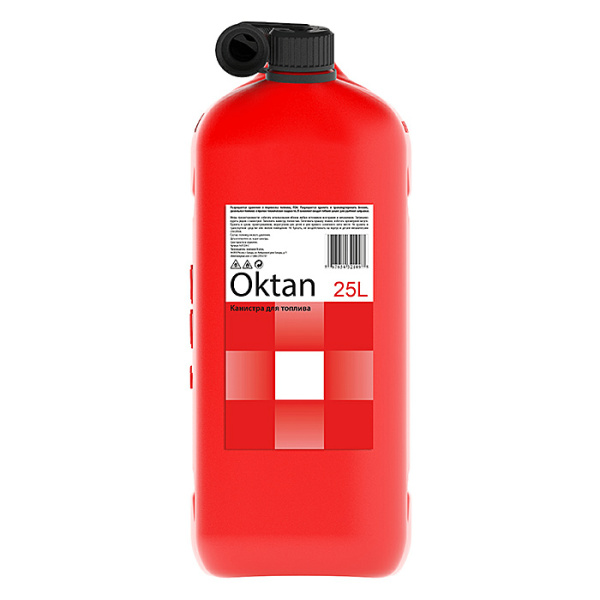 Канистра для бензина 25л с заливным устройством CLASSIC 25.01.01.00-1 от прозводителя Oktan