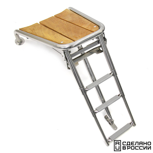 Платформа носовая с трапом 3 ступени серые 040245GT от прозводителя Техномарин