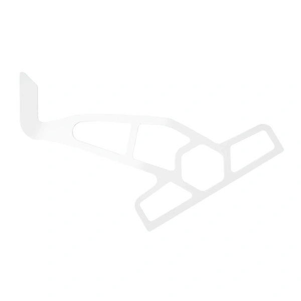 Raptor Jack Plate Adapter Bracket - Port, 2" Setback, 4" Rise, White 1810366 от прозводителя Minn Kota