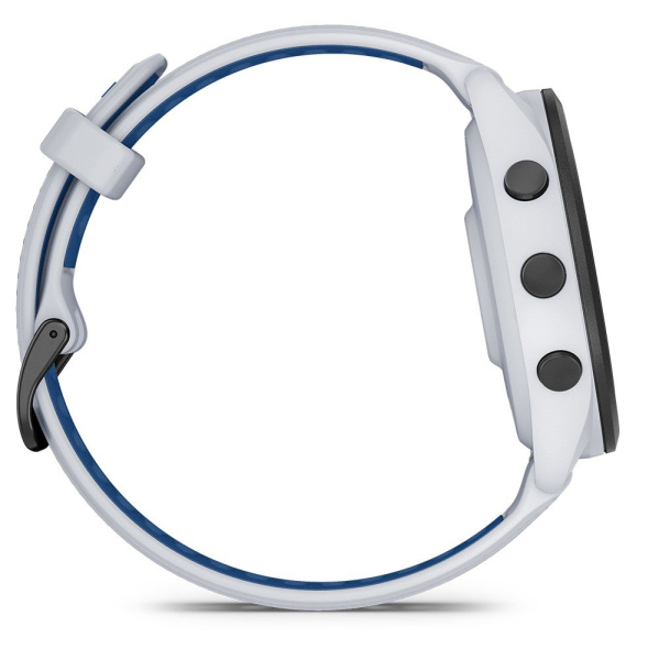 GARMIN FORERUNNER 265, Black Bezel with Whitestone Case and Whitestone/Tidal Blue Silicone Band 010-02810-51 010-02810-51 от прозводителя Garmin