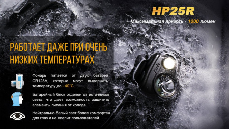 Налобный фонарь Fenix HP25R HP25R от прозводителя Fenix