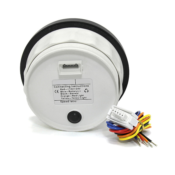 Тахометр 6000 об/мин со счетчиком моточасов (BS), SR:0.5-250 KY07000 от прозводителя KUS