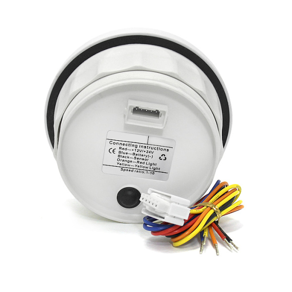 Тахометр 8000 об/мин со счетчиком моточасов (WW), SR:1-10 KY07308 от прозводителя KUS