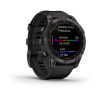 Garmin Fenix 7 - 47 мм SOLAR | SAPPHIRE | Carbon Grey DLC Titanium with Black Band