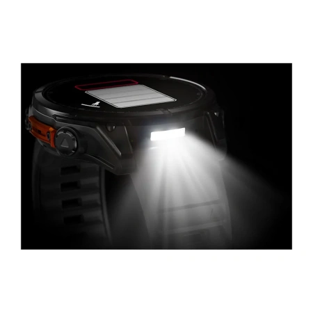 Garmin Fenix 8 - 47 мм AMOLED | Slate grey with Black silicone band