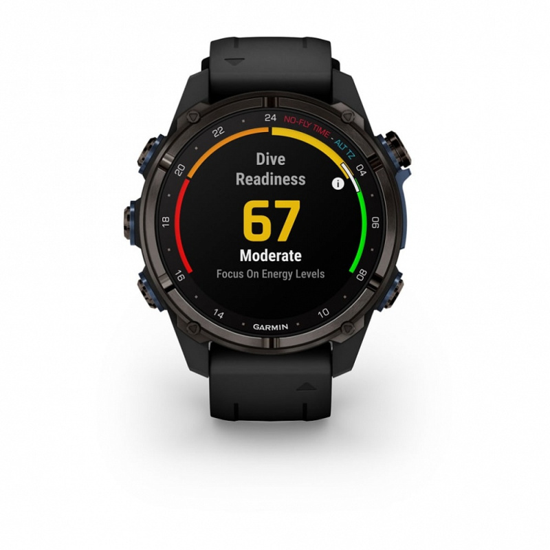 Garmin Descent Mk3i - 43 мм | Carbon grey DLC black silicone