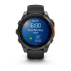 Garmin Fenix 8 - 47 мм AMOLED | Slate grey with Black silicone band