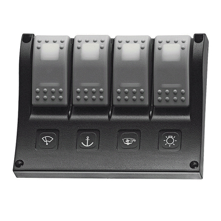 Панель переключателей 4шт с индикаторами включения C91350 от прозводителя Easterner
