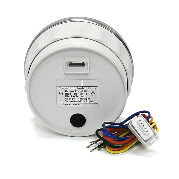 Тахометр 4000 об/мин со счетчиком моточасов (WS), SR:0.5-250 KY07102 от прозводителя KUS