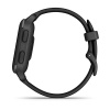 Garmin Venu Sq 2 - 40 мм Music | Премиум-функции | Slate Aluminium Bezel with Black Case and Silicone Band