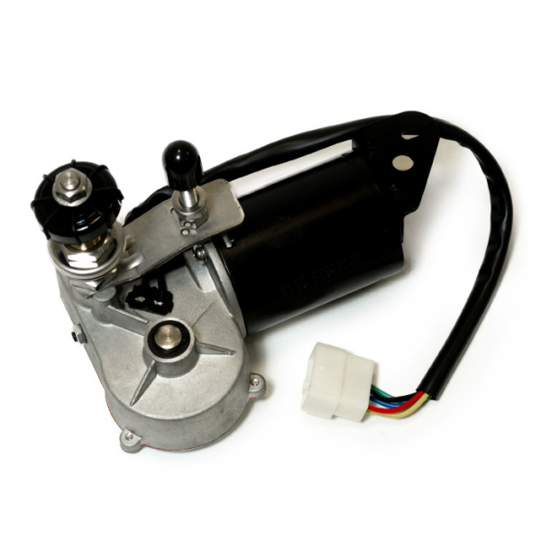 Электропривод стеклоочистителя W.E с адаптером, длина резьбы 50мм, посадка М8-10, 45-50-85-105°, 12В WEM1333B 50 от прозводителя W.E