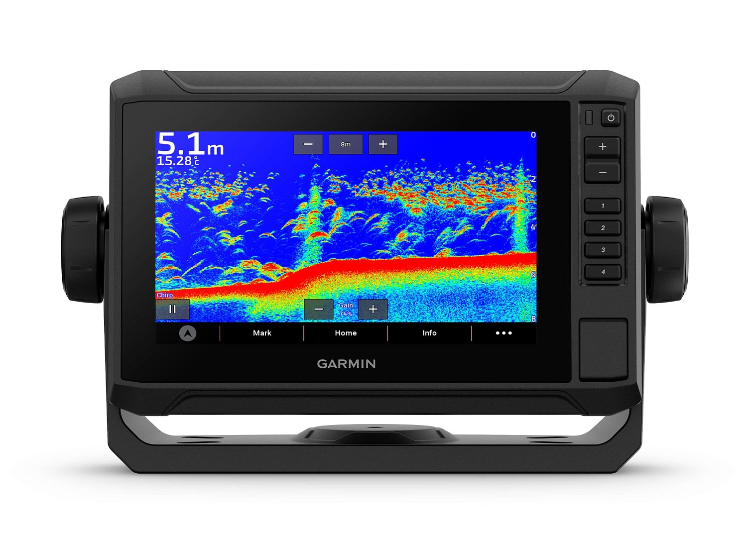 Garmin ECHOMAP UHD2 72sv без датчика