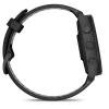 Garmin Forerunner 265 - 46 мм | Black Bezel and Case with Black/Powder Gray Silicone Band