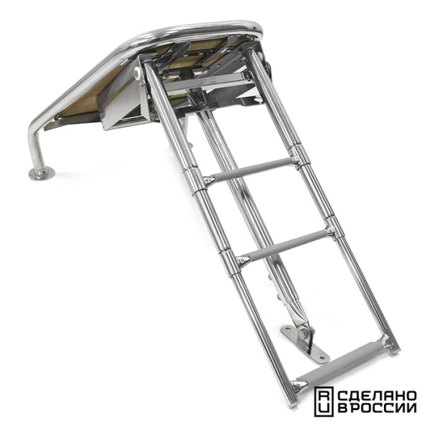 Платформа носовая с трапом 3 ступени серые 040245GT от прозводителя Техномарин